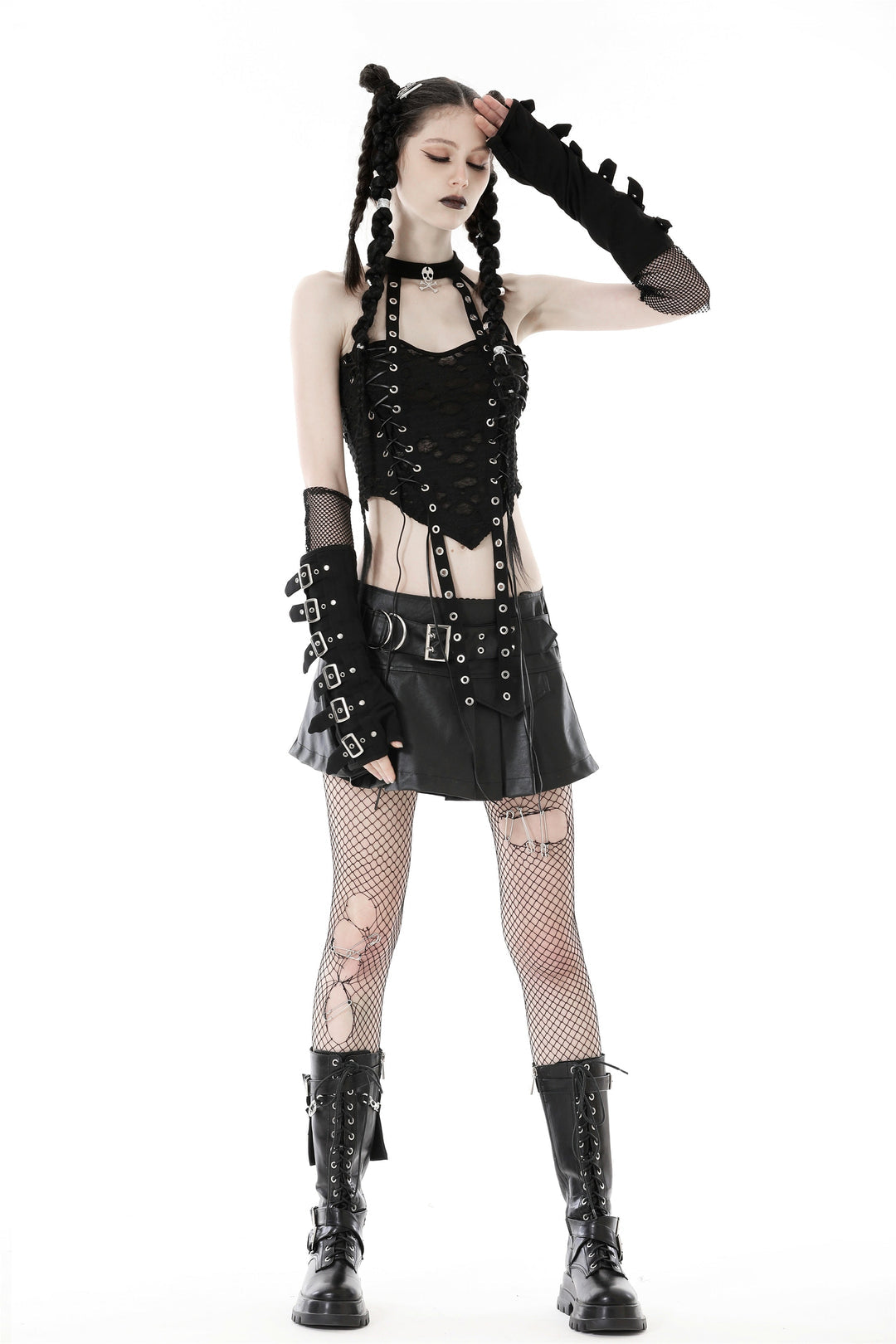 Shredded Dystopian Cami Strap Top