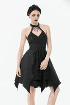 Batwing Choker Dress