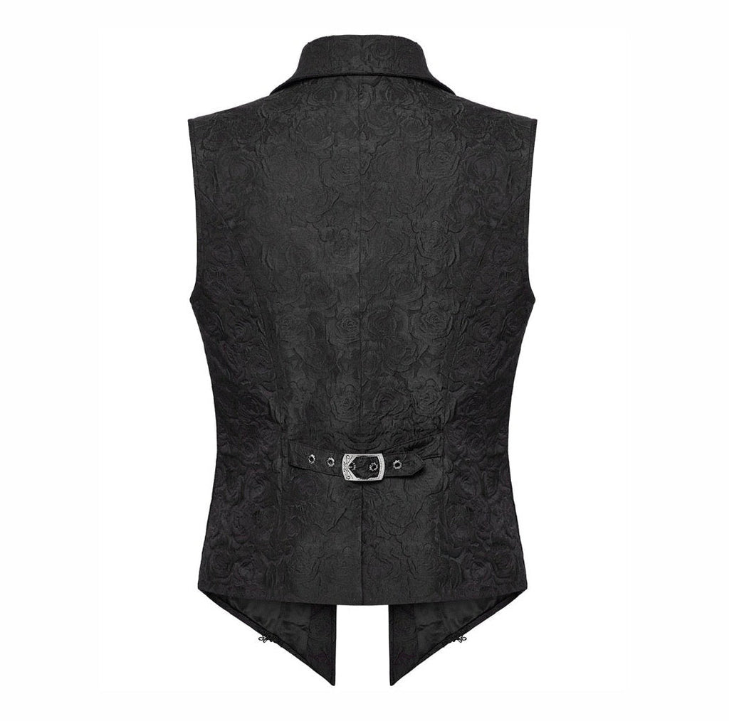 Rose Appliqué Fancy Waistcoat