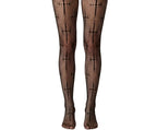 Netted Crucifix Tights