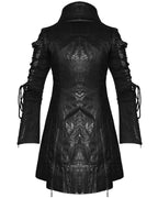 Mens Black Dystopian Jacket