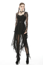 Delicate Laced Maxi Jacket With Belt