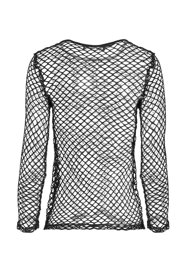 Fish Net Grid Top