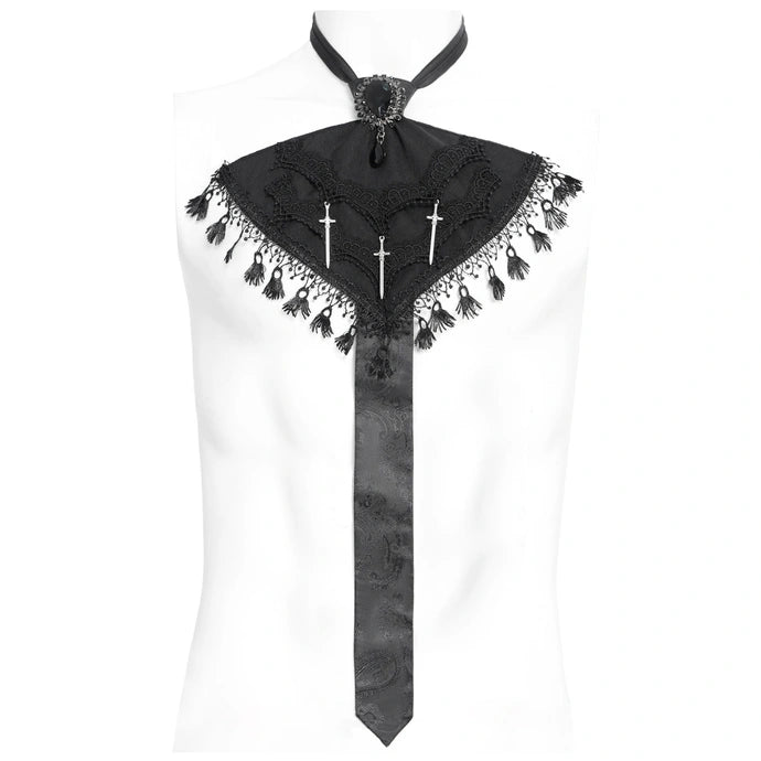 Collar Tassel Jewel Tie