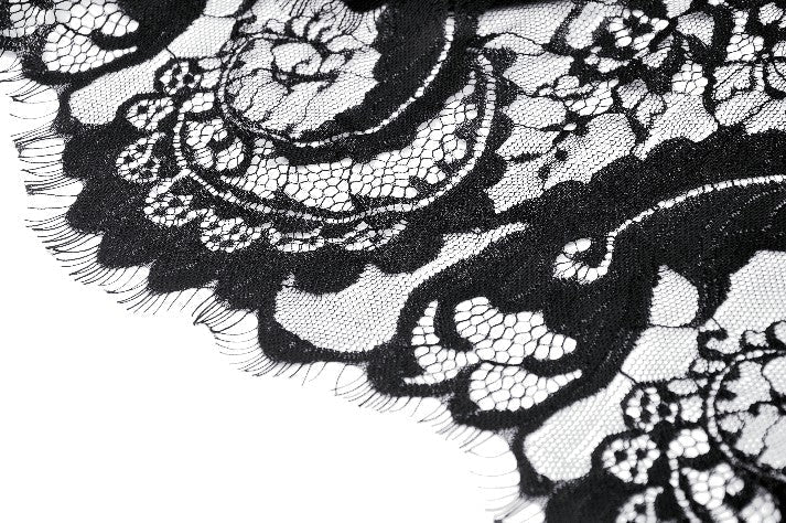 Heart Embroidered Red Jewel Maxi Skirt