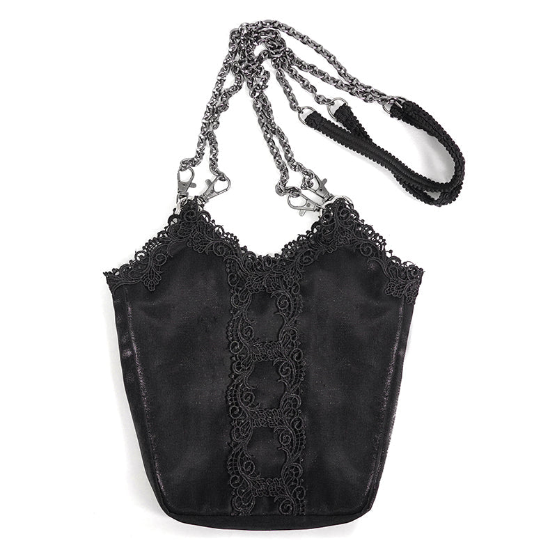 Gothic Beaded Side Bag