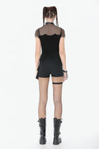 Punk Thigh Strap Shorts
