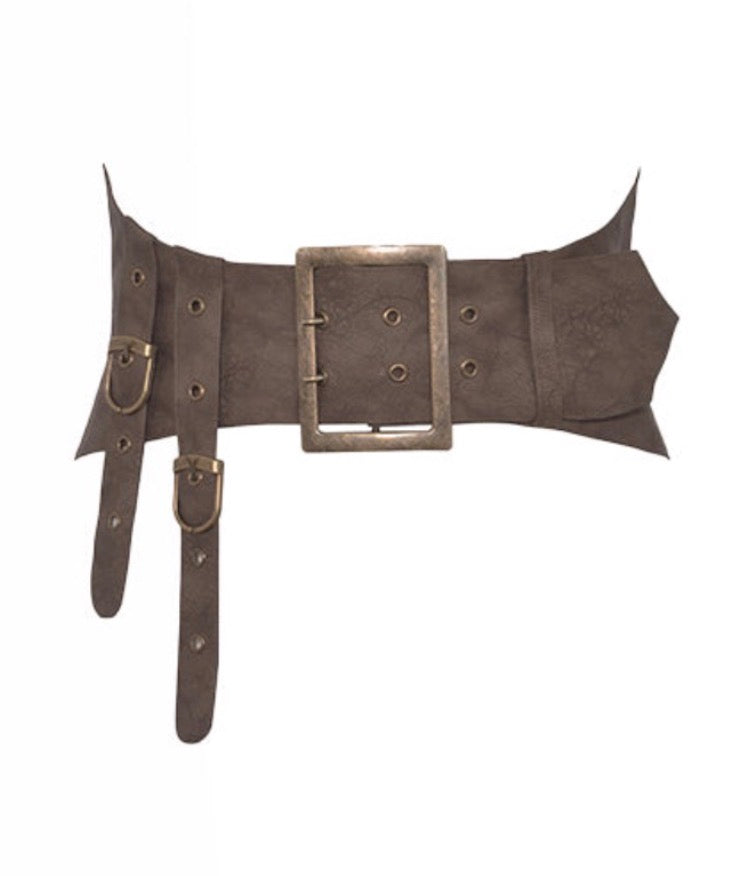 Brown Steampunk Vintage Corset Belt