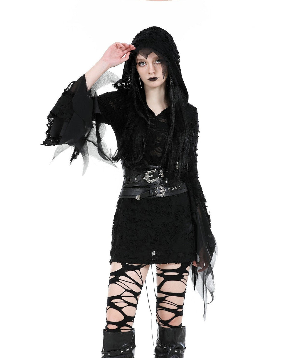 Punk Buckle Underbust Corset