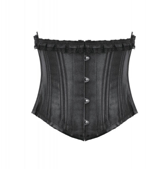 Frill Hem Underbust Corset