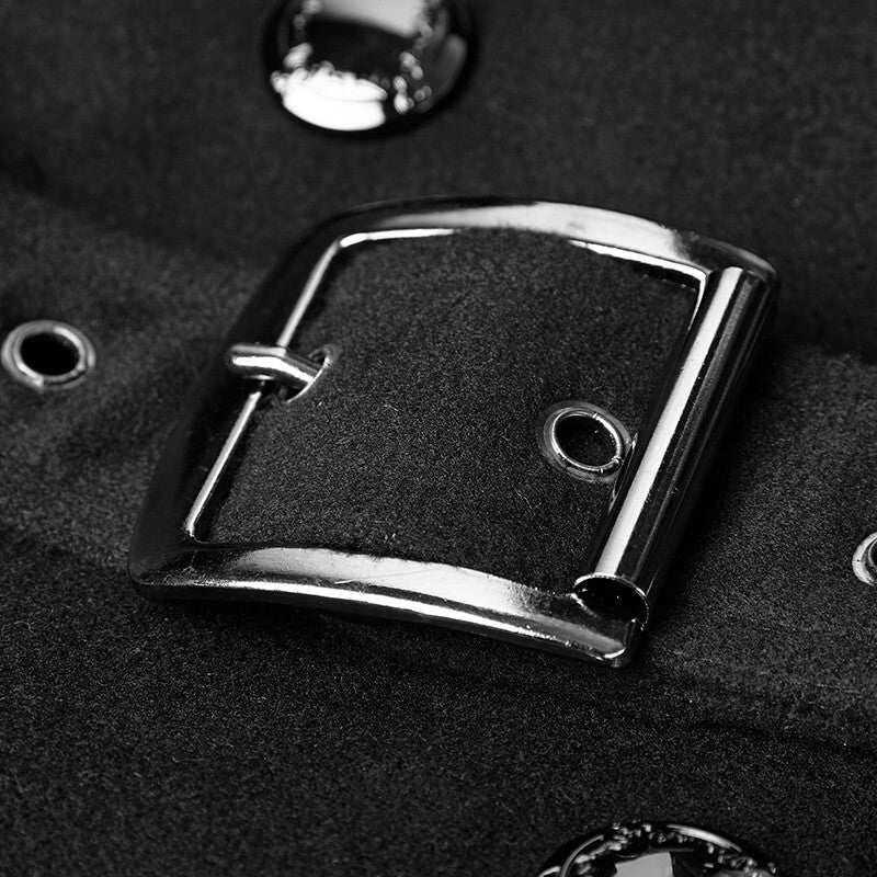 Women’s Military Uniform Belt Long Coat
