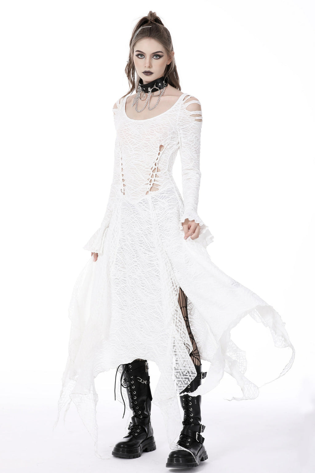 Ghost Cutout Midi Dress