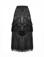 Victorian Velvet Maxi Skirt