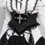 V Shaped Frilled Corset