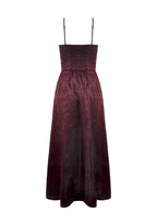 Red Rose Ruffle Asymmetrical Dress