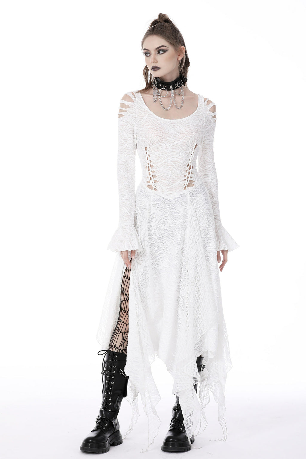 Ghost Cutout Midi Dress