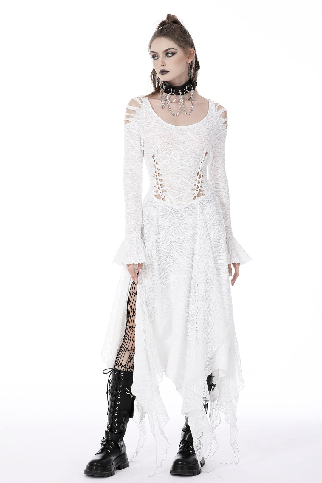 Ghost Cutout Midi Dress