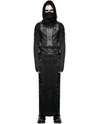 Katana Buckle Side Split Men’s Skirt
