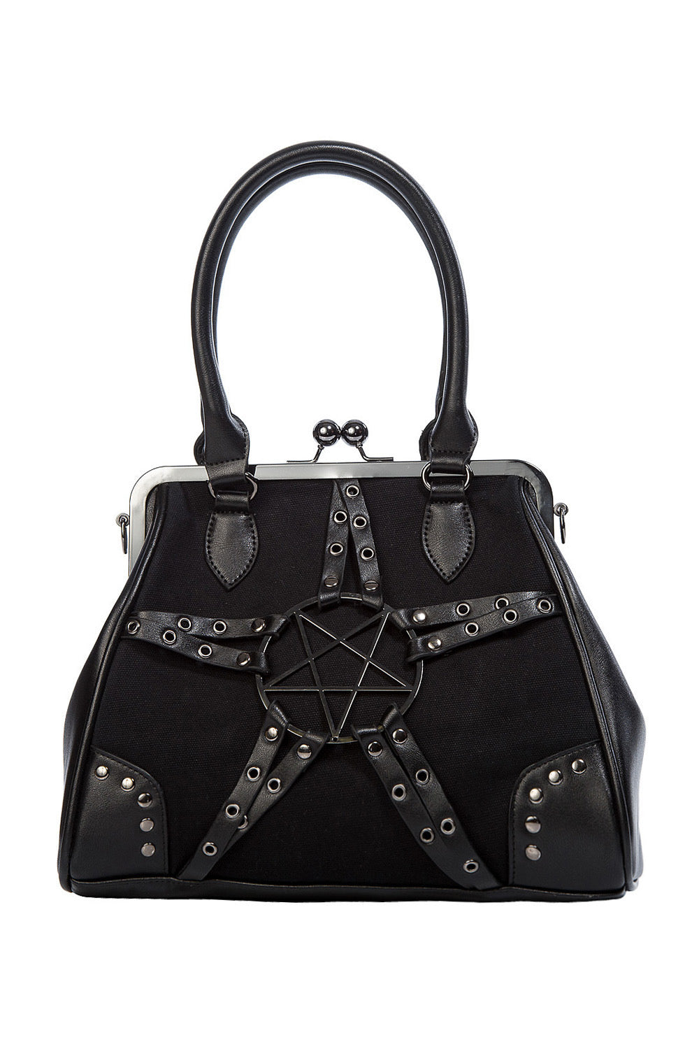 Pentagram Eyelet Handbag