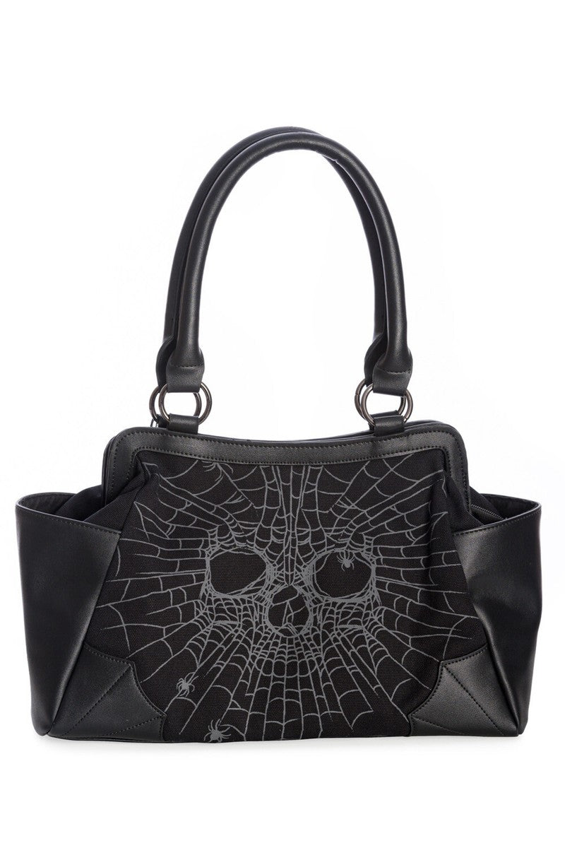 Skull Spider Web Bag