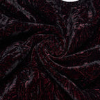 Red Crushed Velvet Waistcoat