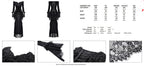 Rose Velvet Mermaid Maxi Dress