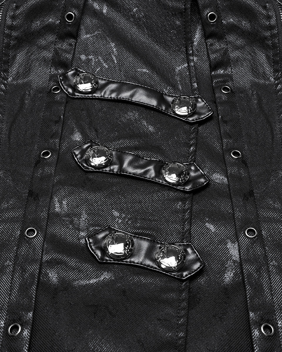 Ladies Scorpion Hooded 2-Way Villain Coat