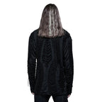 Ripple Shred Long Sleeve Top