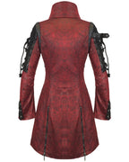 Mens Red Dystopian Jacket
