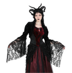 Patterned Lace Sleeve Shrug