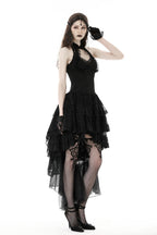 Halter Neck Cutout Cocktail Dress