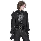 Detachable Bat Cravat Shirt