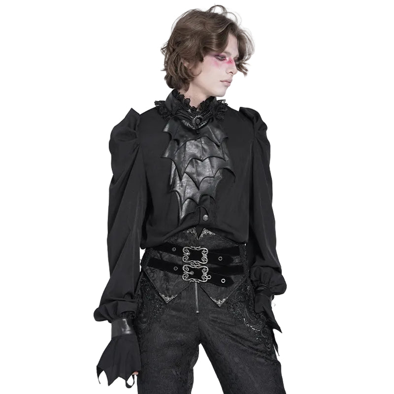 Detachable Bat Cravat Shirt