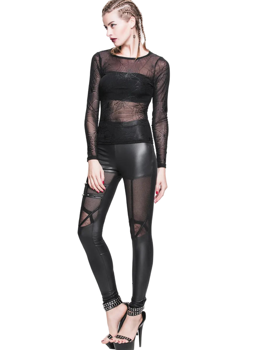 Sheer Cobweb Top