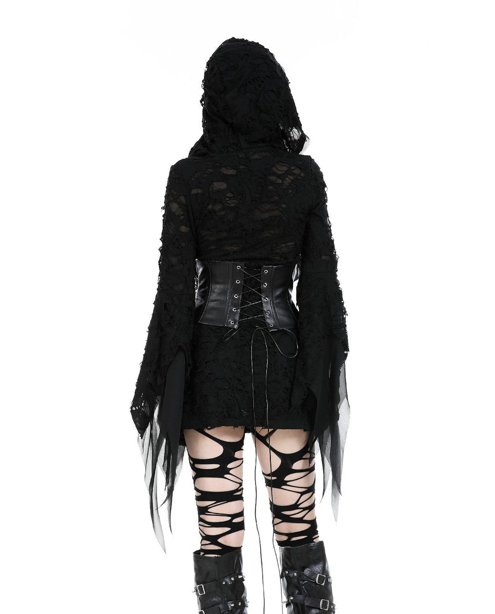 Punk Buckle Underbust Corset