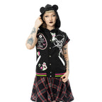 Hex Bear Hooded Jacket with Detachable Zip Arms