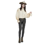 Cream Steampunk Vintage Shirt