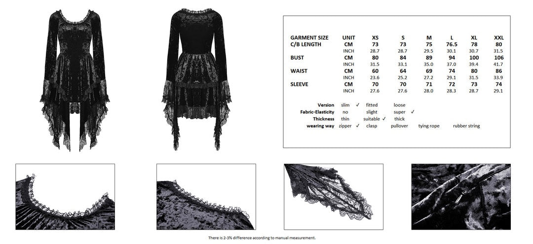Genie Bell Sleeve Velvet Dress