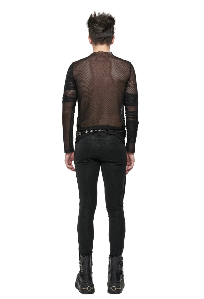 Mummy Bandage Sheer Top