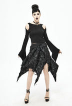Dark Tattered Skirt