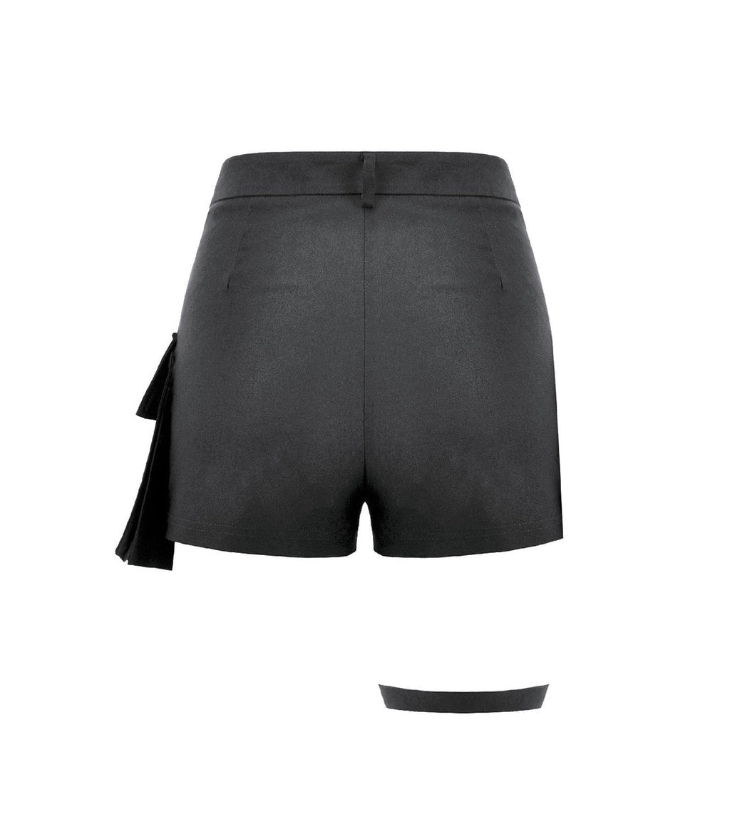 Punk Thigh Strap Shorts