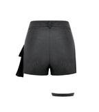 Punk Thigh Strap Shorts