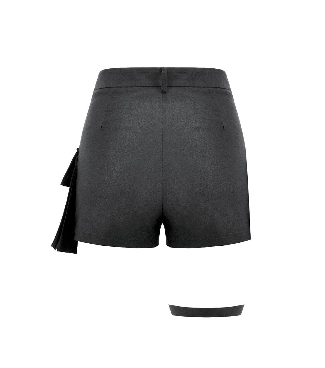 Punk Thigh Strap Shorts
