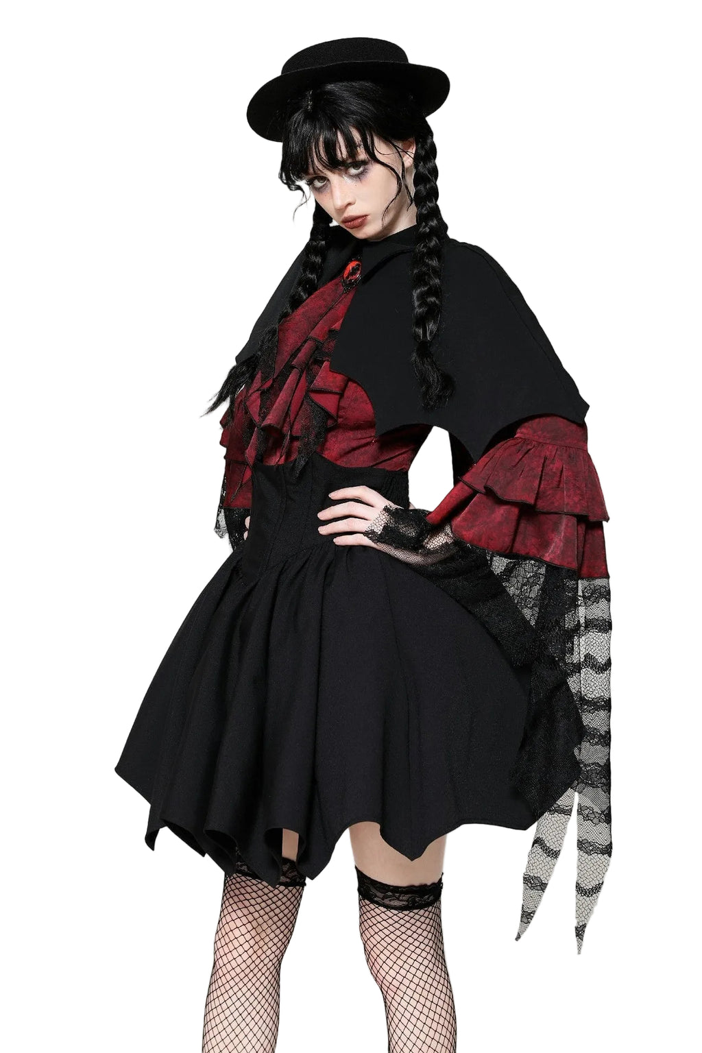 Vampire Blood Bat Capelet