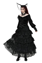 Rose Layered Lace Skirt