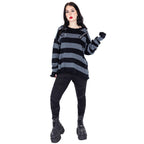 Zip Striped Jumper
