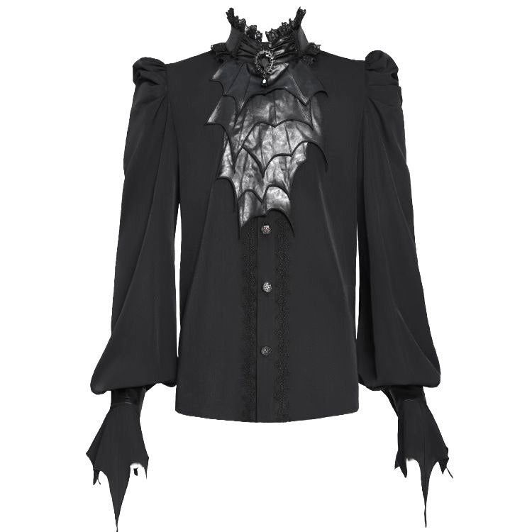Detachable Bat Cravat Shirt