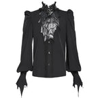 Detachable Bat Cravat Shirt