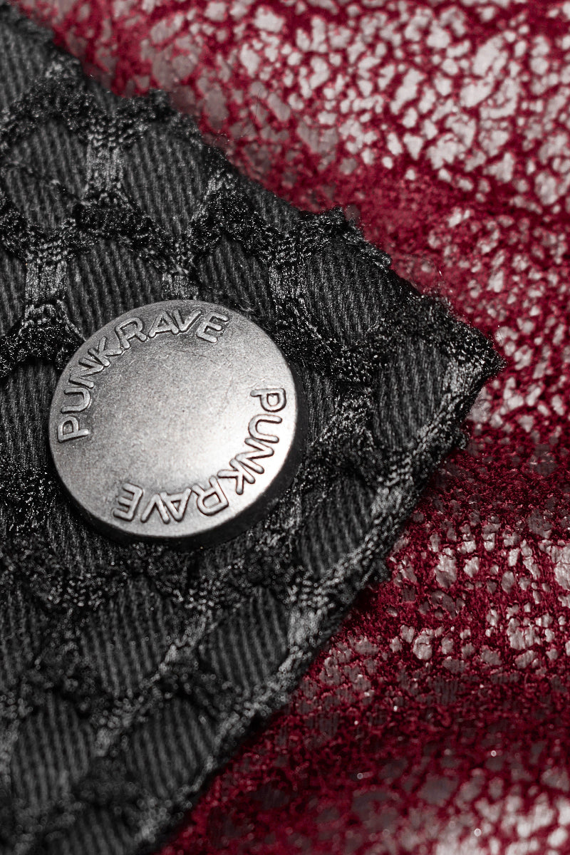 Ladies Crimson Dystopian Jacket