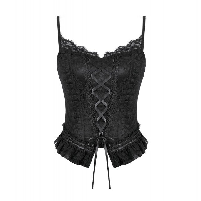 Lace Frill Cami Top
